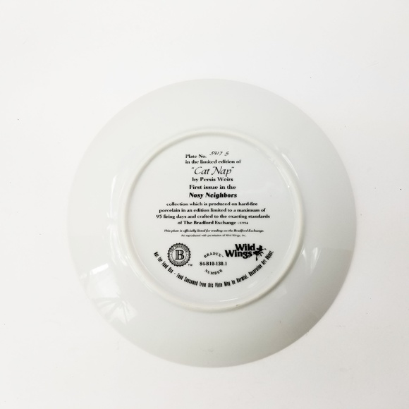 Bradford Exchange "Cat Nap" By Persis Weirs - Picture 3 of 3